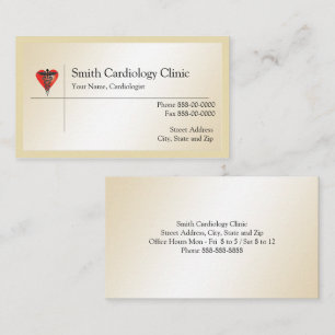 Cardiologist  Business Card