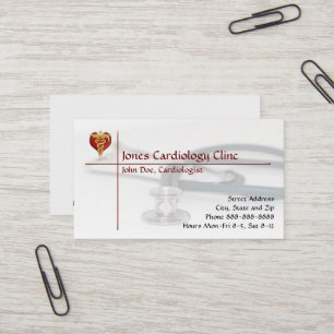 Cardiologist  Business Card