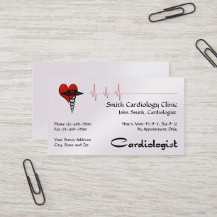 Cardiologist Business Card