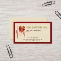 Cardiologist Business Card