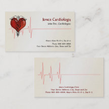 Cardiologist  Business Card