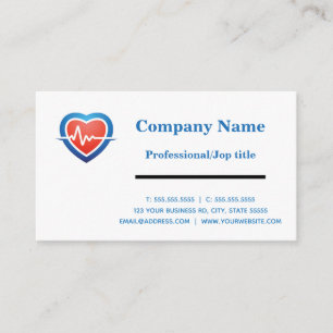 CARDIOLOGIST  BUSINESS CARD