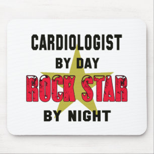 Cardiologist by Day rockstar by night Mouse Pad