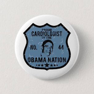 Cardiologist Obama Nation 2 Inch Round Button