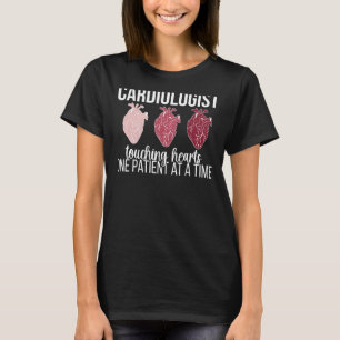 Cardiologist Touching Hearts Cardiology Cardiologi T-Shirt