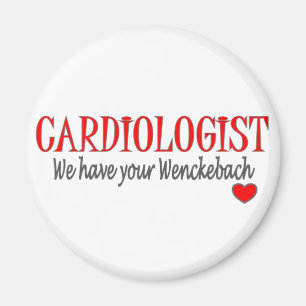 Cardiologist Wenckebach Funny T-shirt & Gifts Magnet