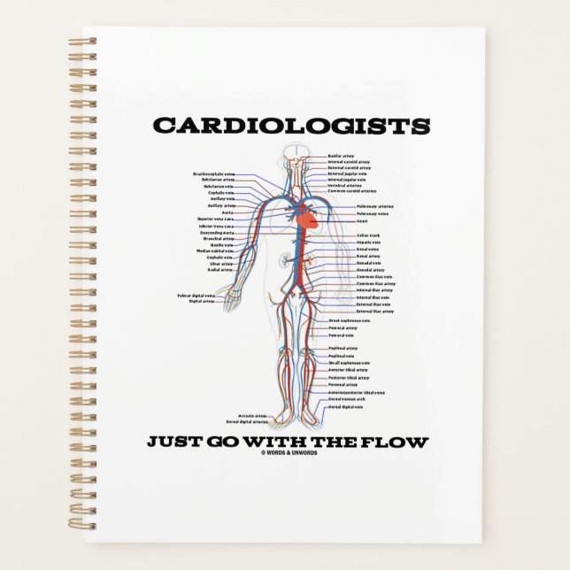 Cardiologists Just Go With The Flow Circulation Planner (Front)