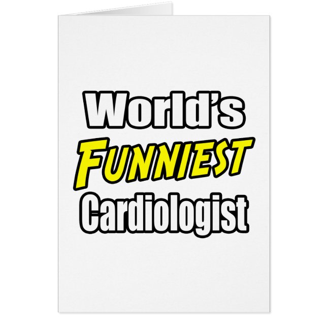 Cardiologue le plus drôle du monde (Devant)