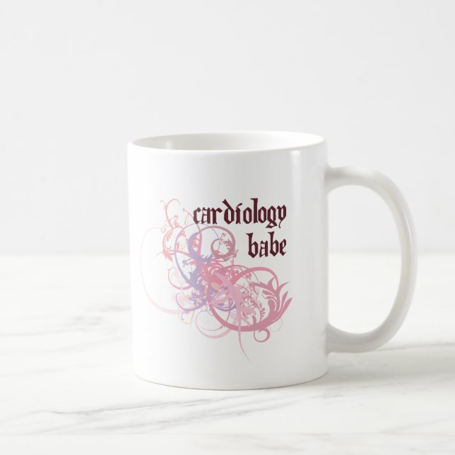 Cardiology Babe Coffee Mug (Right)