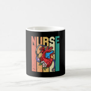 Cardiology Cardiologist Cardiograph Nurse Professi Coffee Mug