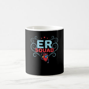 Cardiology Cardiologist Cardiograph Nurse Professi Coffee Mug