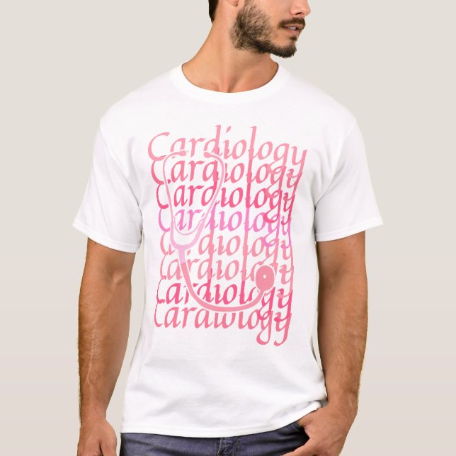 Cardiology Cardiologist Heart Surgeon T-Shirt (Front)