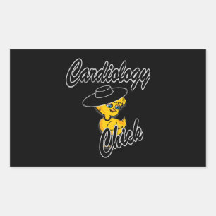 Cardiology Chick #4 Sticker