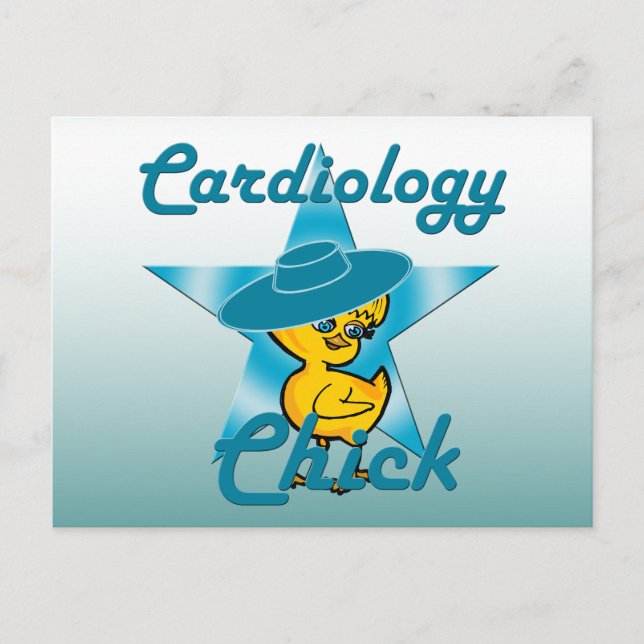 Cardiology Chick #7 Postcard (Front)