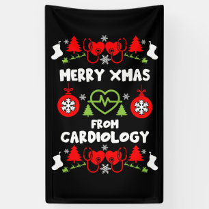 Cardiology Christmas Medical Staff Gifts Banner