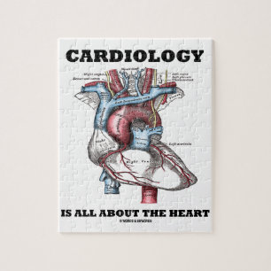 Cardiology Is All About The Heart (Anatomical) Jigsaw Puzzle