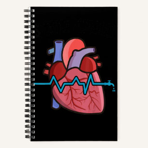 Cardiology Sterile Plumber Cardiologist Heart Nurs Notebook