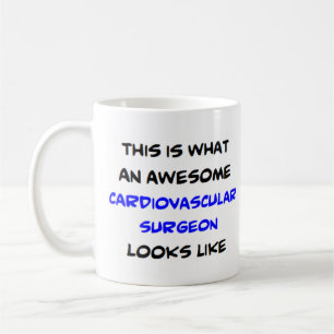 cardiovascular surgeon, awesome coffee mug