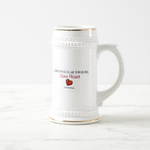 Cardiovascular Surgeons Have Heart Beer Stein