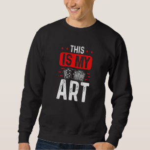 Cardistry This Is My Playing Cards Card Tricks Mag Sweatshirt
