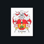 Cardoso Family Crest Canvas Print<br><div class="desc">Cardoso Coat of Arms</div>