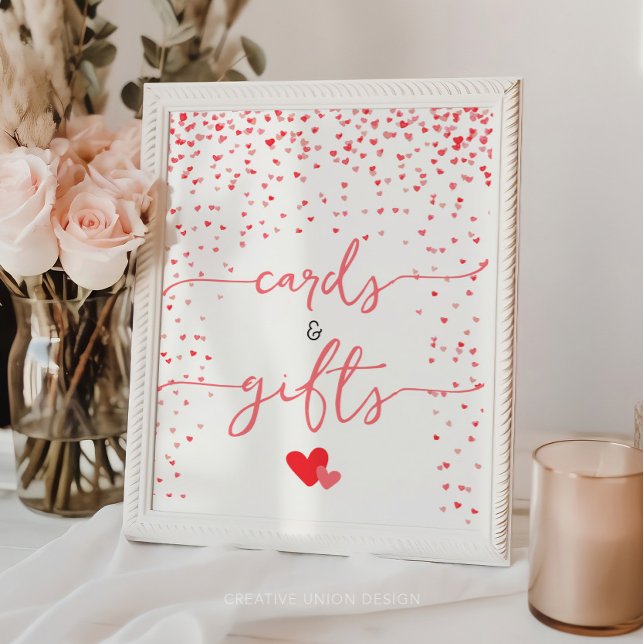 Cards and Gifts Baby Shower Sign Digital or Print (little sweetheart baby shower)