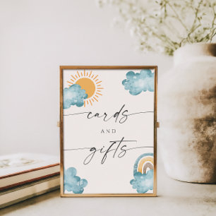 Cards And Gifts Baby Shower Sunshine Poster Sign