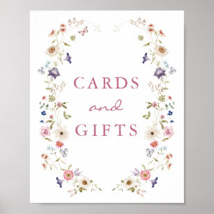 Cards and Gifts Bridal Tea Poster