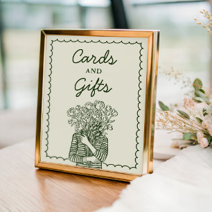 Cards and Gifts Fresh Off The Market Bridal Sign
