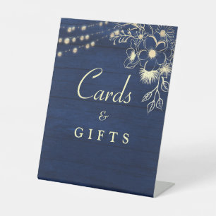 Cards and Gifts Pedestal Sign