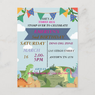 CARDS BIRTHDAY INVITATION