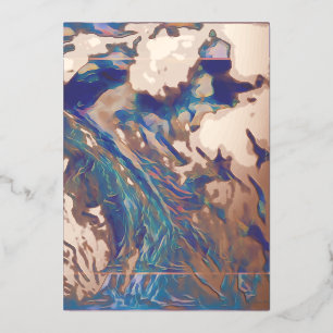 "CARDS BY MAGHIE" #CARDSBYMAGHIE CARDSBYMAGHIE.COM FOIL HOLIDAY CARD