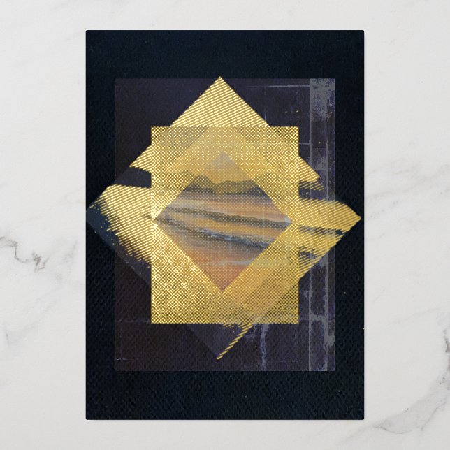 "CARDS BY MAGHIE" #CARDSBYMAGHIE CARDSBYMAGHIE.COM FOIL HOLIDAY CARD (Front)