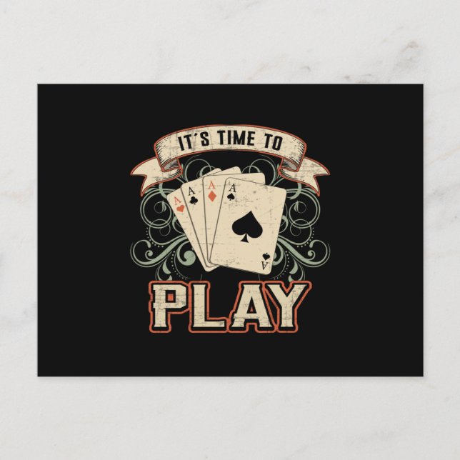 Cards Card Playing Day Poker Ace Casino Game Gift (Front)