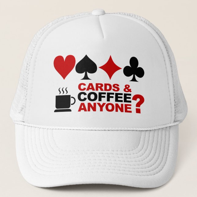 Cards & Coffee hat (Front)
