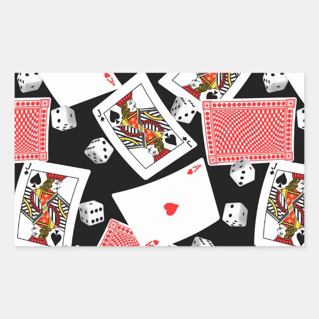 Cards & dice sticker (Front)