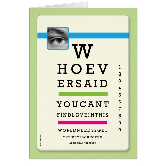 Cards - Eyes Checked (Front)