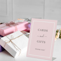 Cards gifts gold party pink