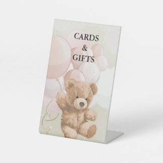 Cards & Gifts Pedestal Sign 