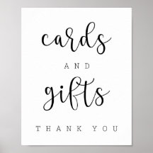 Cards & Gifts Sign