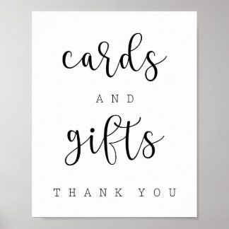 Cards & Gifts Sign