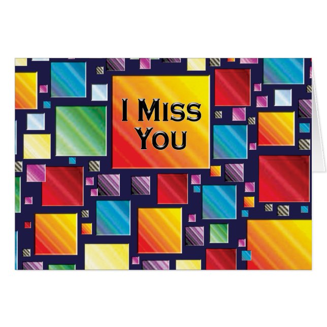 Cards - Miss U (Front Horizontal)