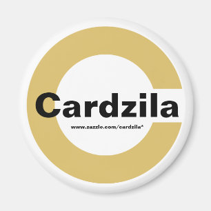 Cardzila Logo Template Magnet