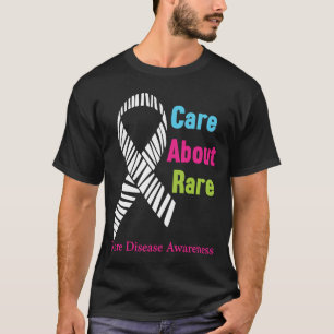 Care About Rare Rare Disease Awareness Day Month Z T-Shirt