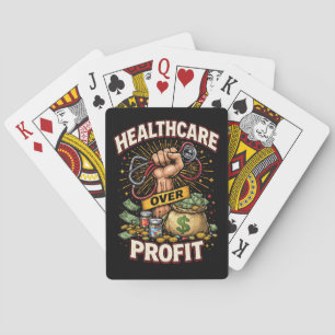 Care Before Profit Playing Cards