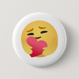 Care Emojis Facebook 2 Inch Round Button