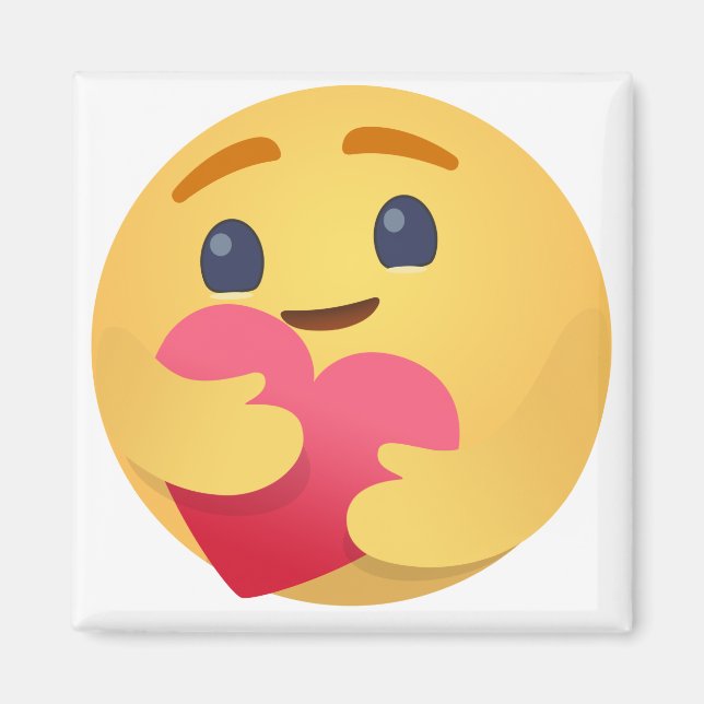Care Emojis Facebook Magnet (Front)