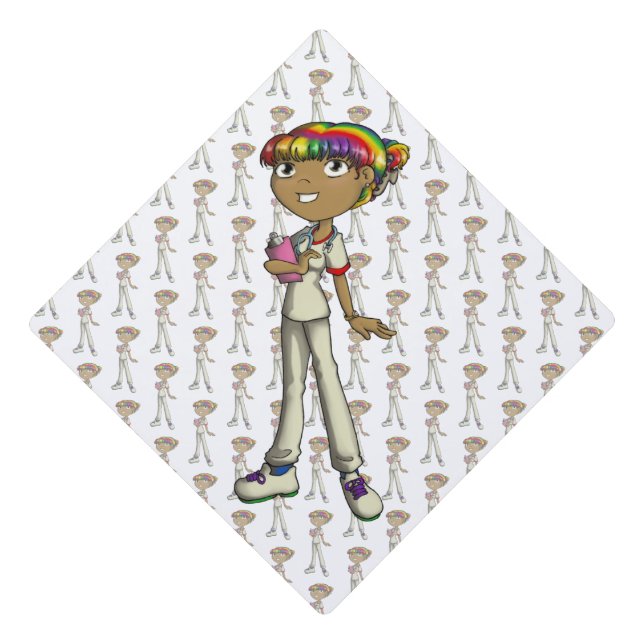 Care Graduation Cap Topper (Front)