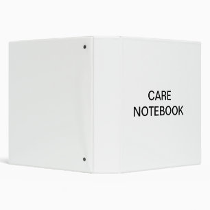 Care Notebook Binder