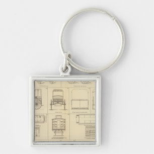 Care of sick, wounded keychain